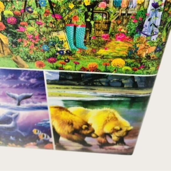 Sure Lox Art Gallery 6 Pack Jigsaw Puzzles Featuring Nature and Artistic Prints - Picture 9 of 9